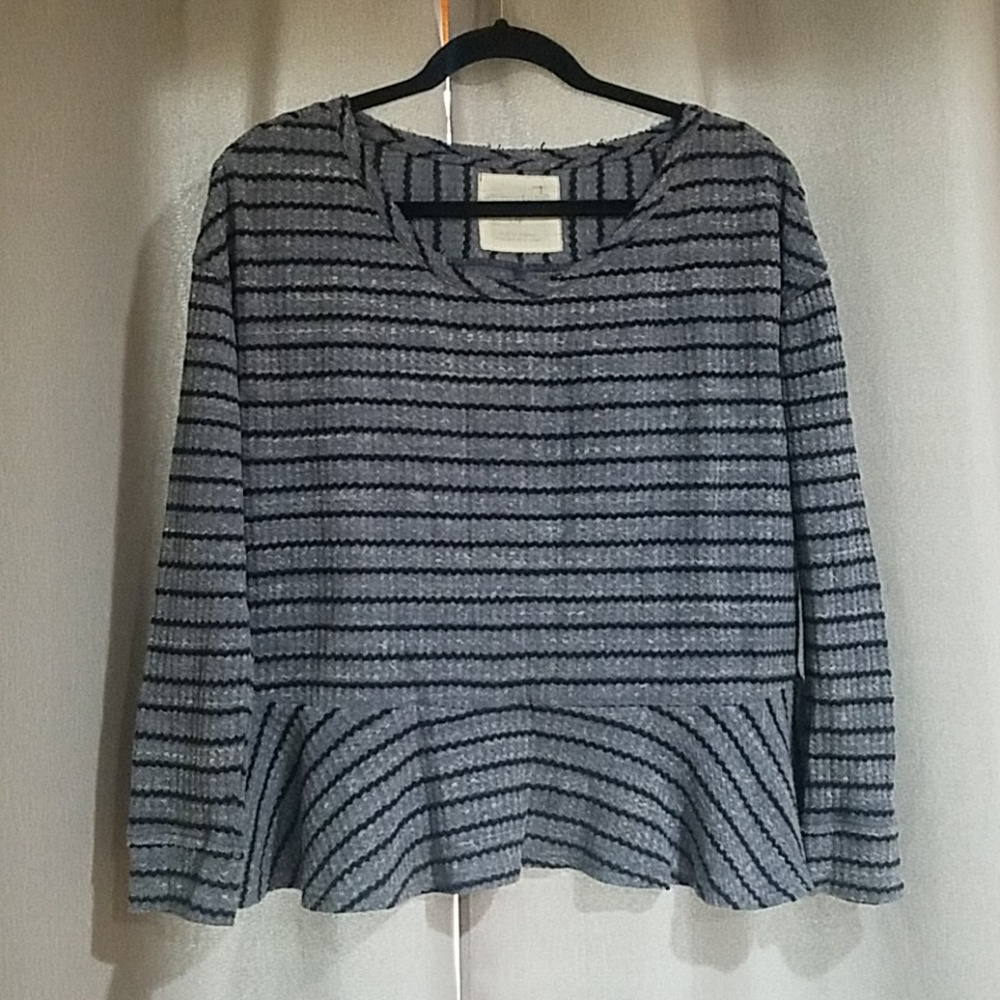 Free People peplum shirt